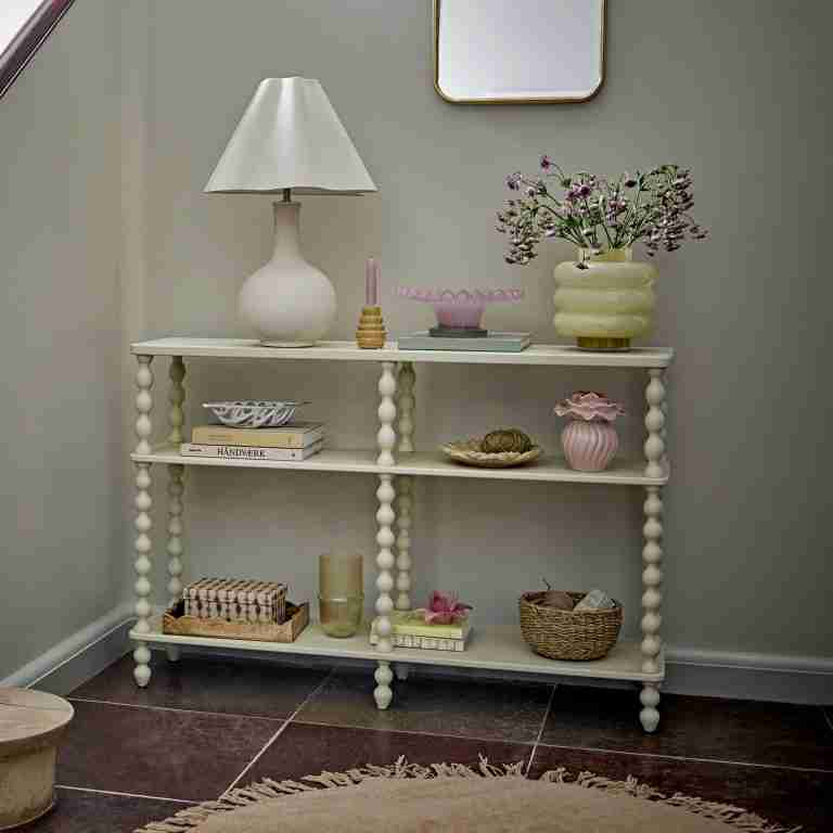 Bloomingville Sidetable Salino 120 x 30cm - Wit