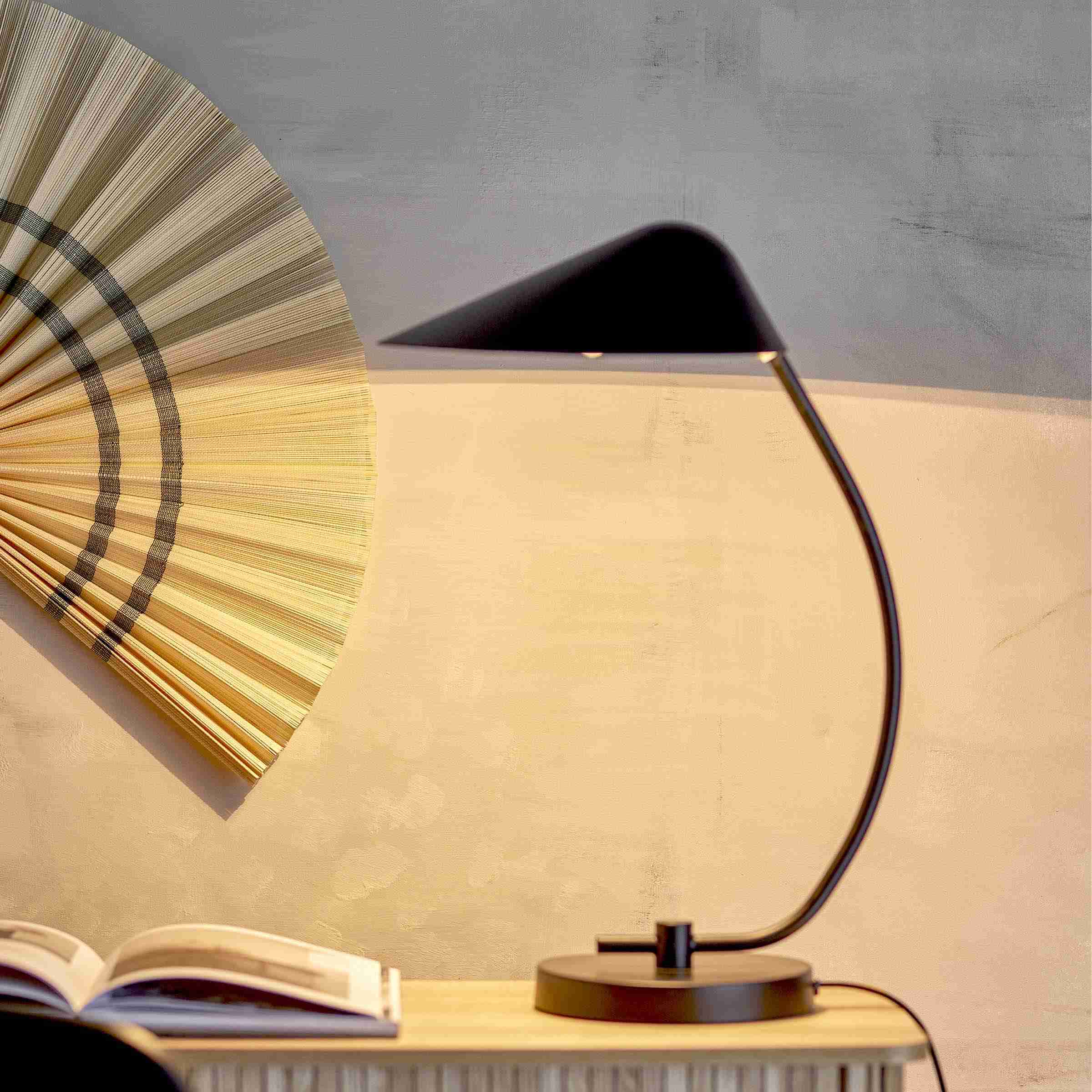 Bloomingville Tafellamp Nisella 50cm hoog - Zwart