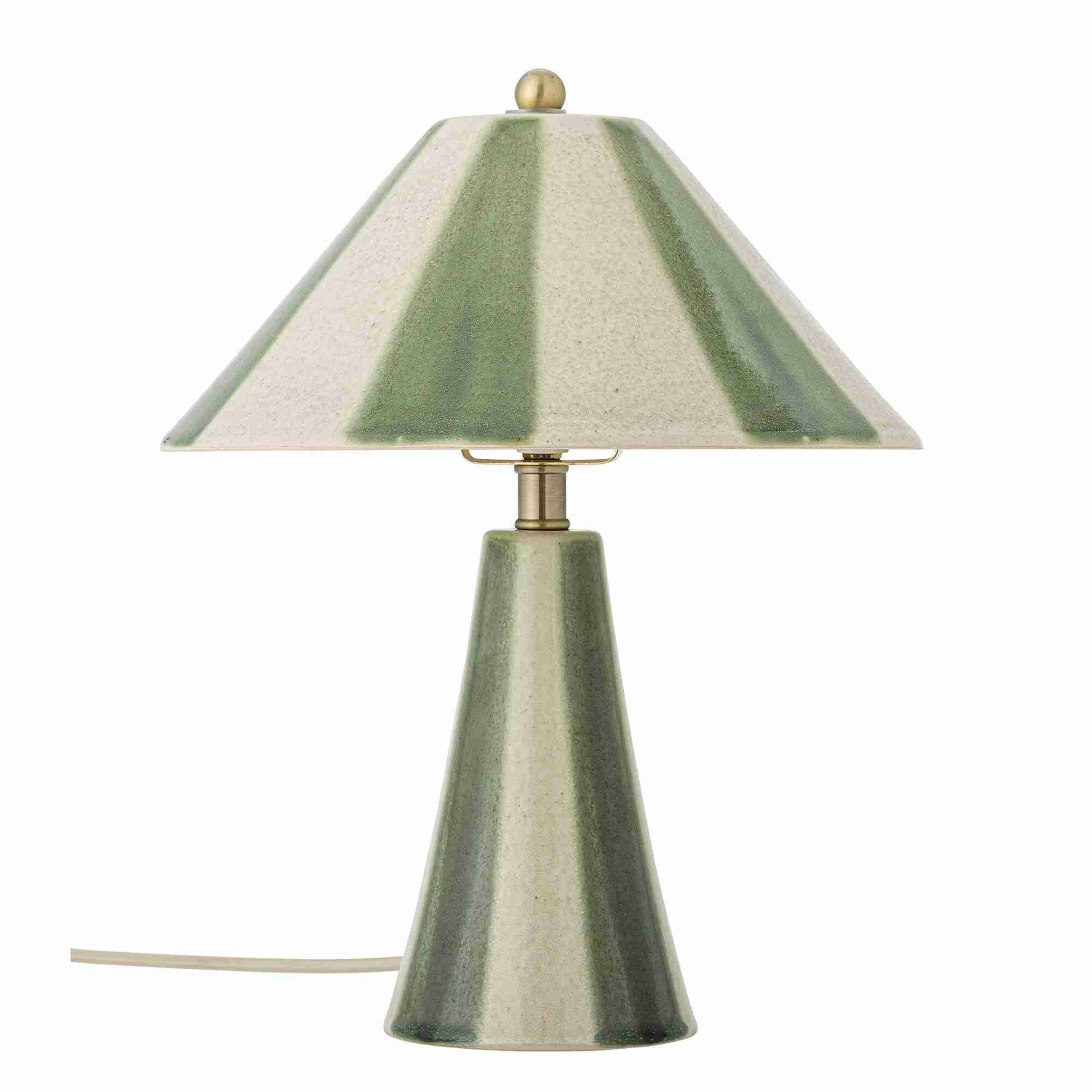 Bloomingville Tafellamp Olive 35cm hoog - Groen