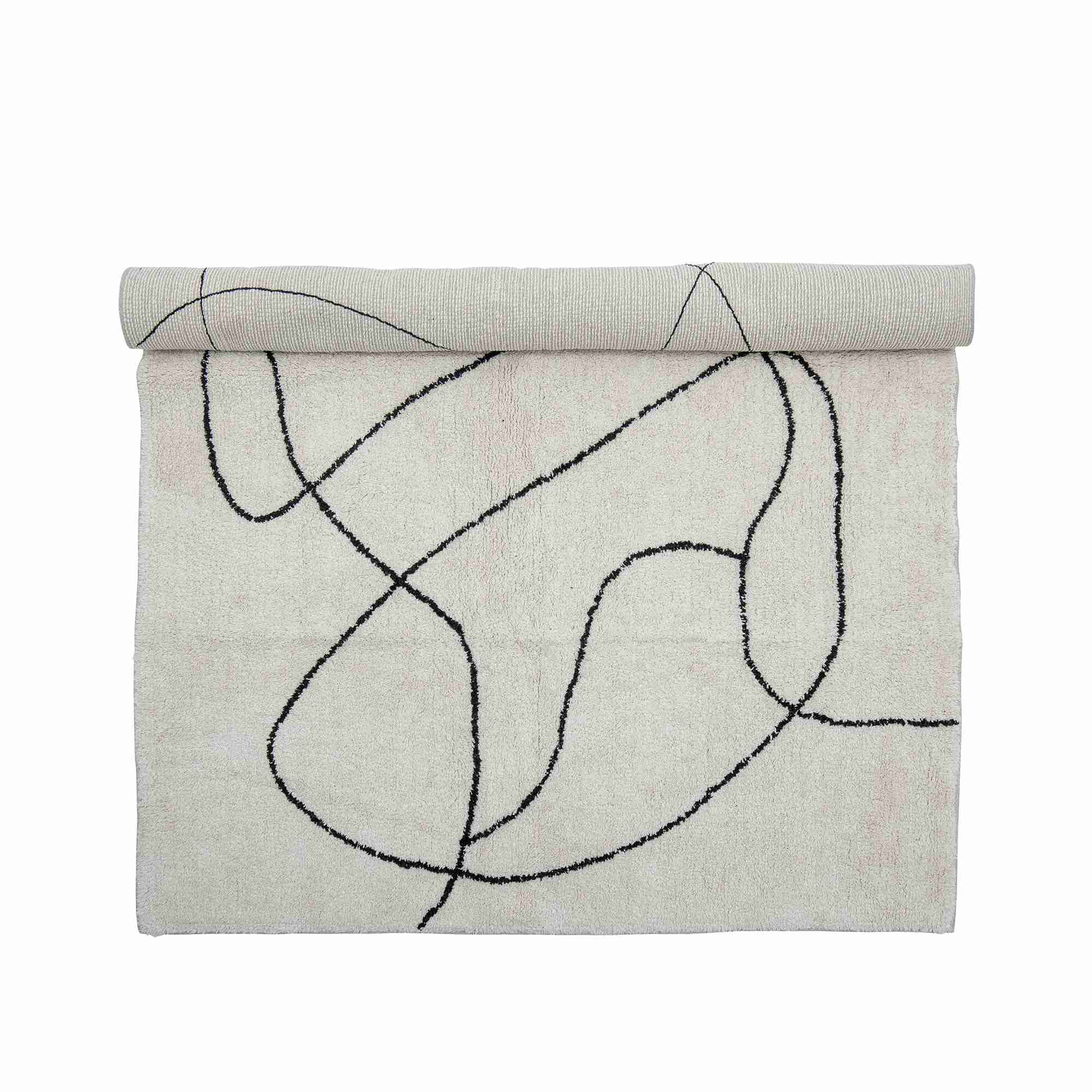 Bloomingville Vloerkleed Viga 120 x 180cm - Wit