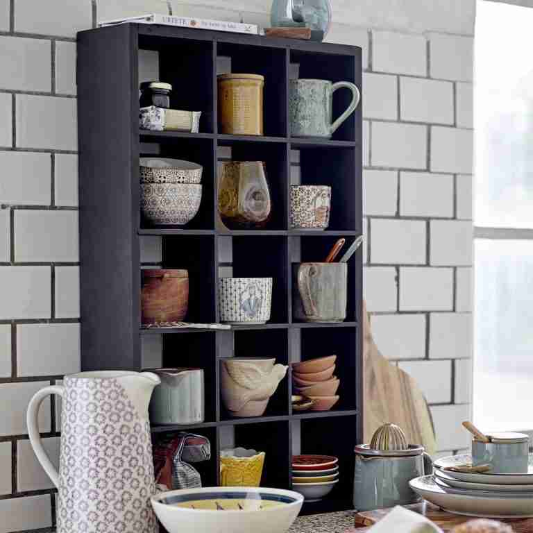 Bloomingville Wandrek Olinn, 66 x 41cm - Zwart