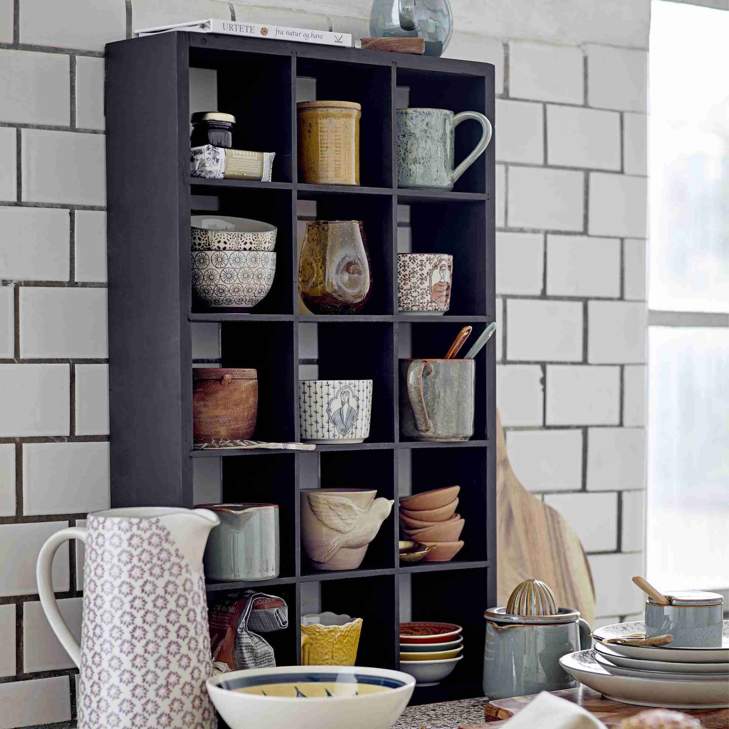 Bloomingville Wandrek Olinn, 66 x 41cm - Zwart