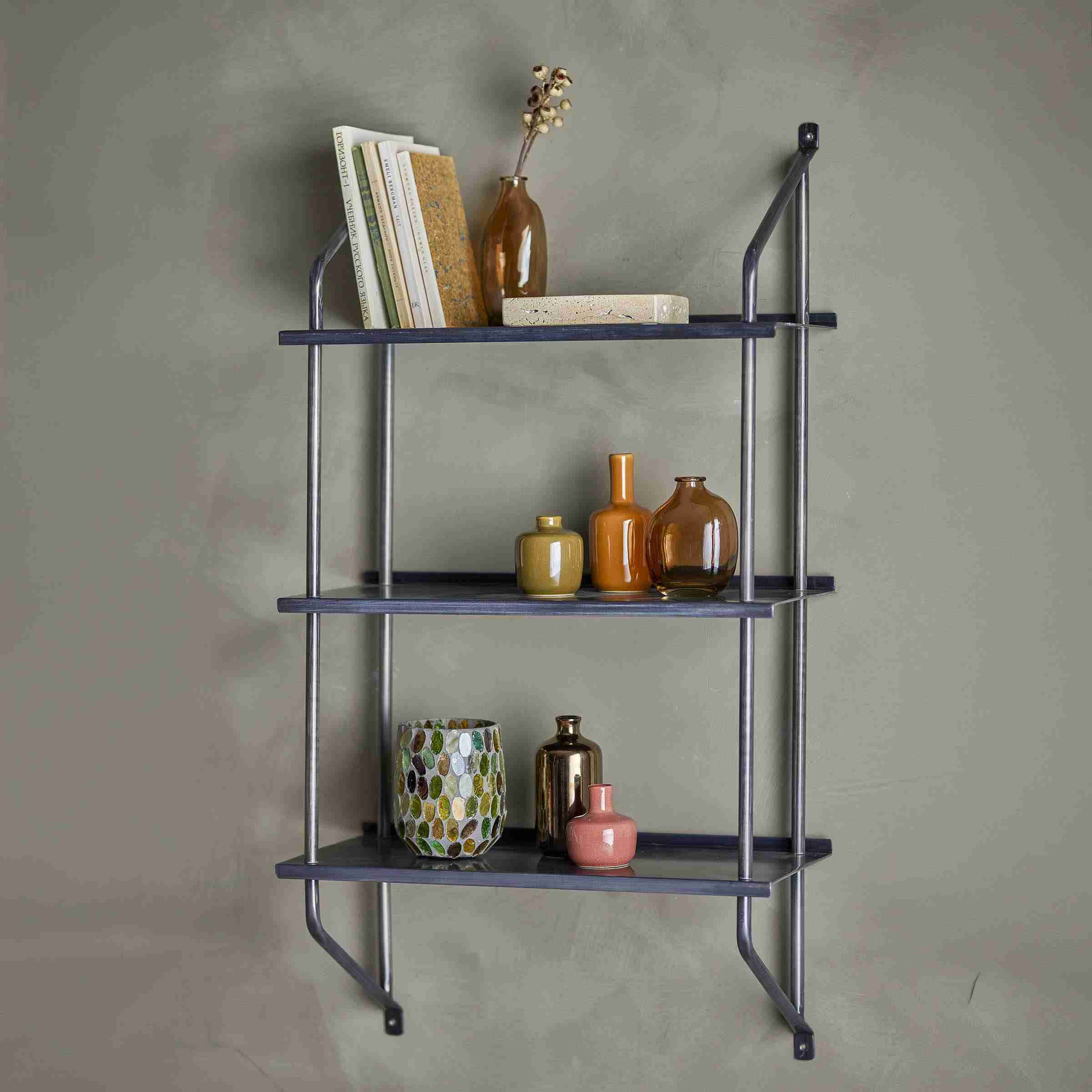 Bloomingville Wandrek Sindre, 90 x 49cm - Zwart