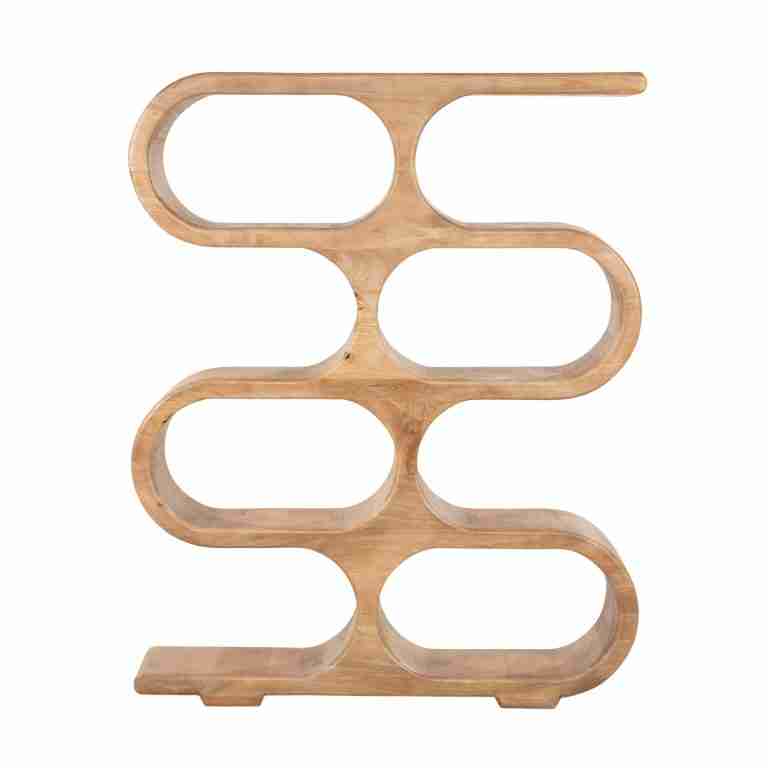 By-Boo Organische Wandkast Esu Mangohout, 150 x 120cm - Natuurlijk