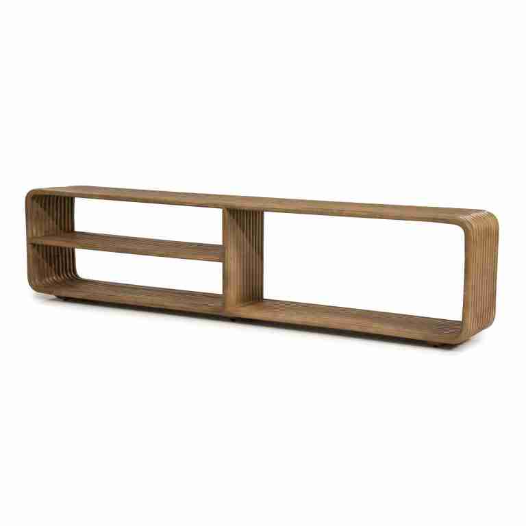 By-Boo TV-meubel Rigato Mangohout, 200cm - Bruin