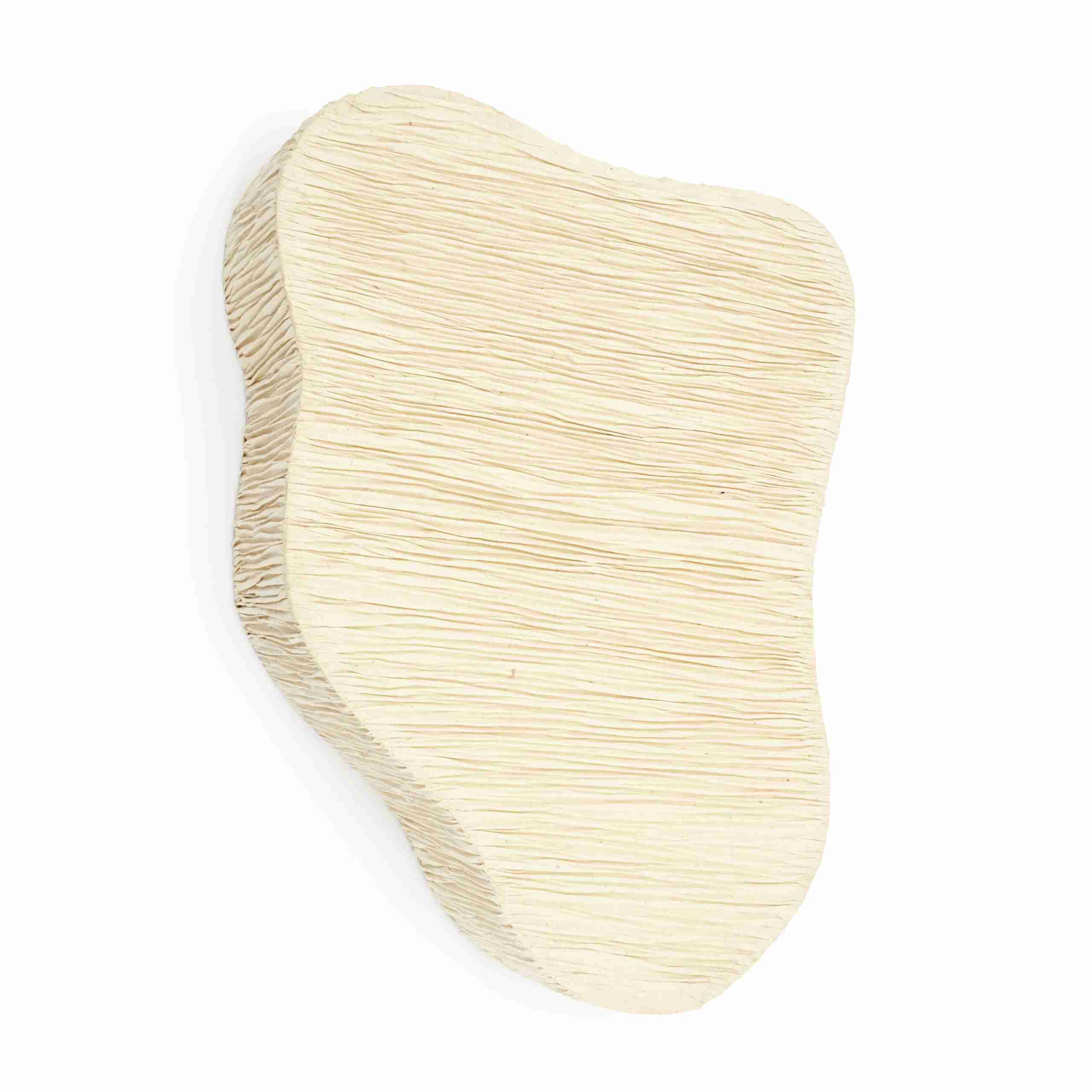 By-Boo Wandlamp Lokta Handgeschept papier, 50 x 35cm - Natuurlijk - Japandi