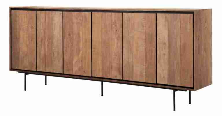 DTP Home Dressoir Metropole Teakhout, 220cm - Bruin