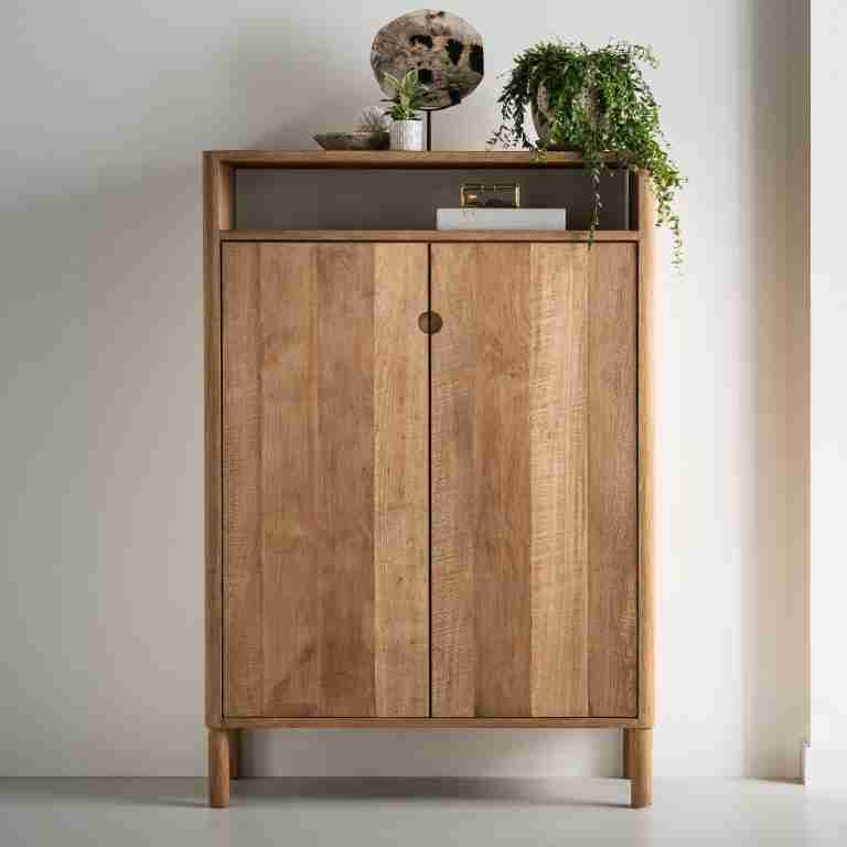 DTP Home Opbergkast Apollo Teakhout, 145 x 100cm - Naturel