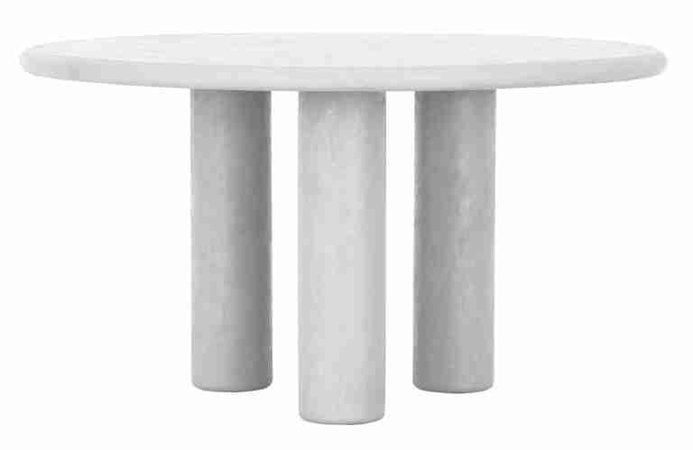 DTP Home Ronde Eettafel Clio Mortex, 140cm - Chalk