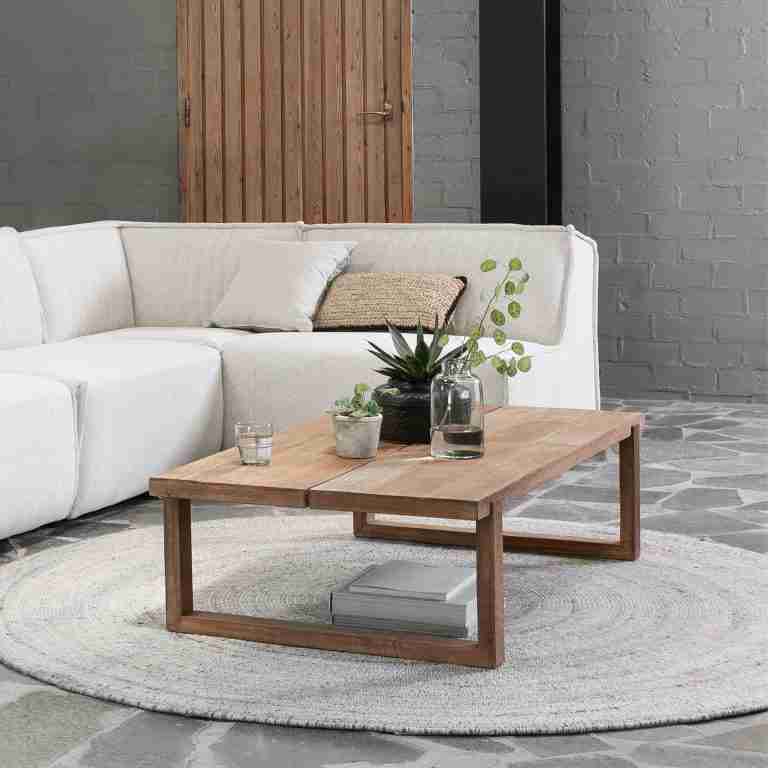 DTP Home Salontafel Icon Teakhout, 130 x 70cm - Naturel