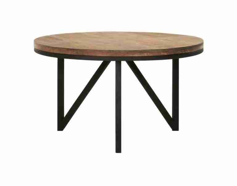 DTP Home Salontafel Odeon Teakhout, 60cm - Bruin - Rond