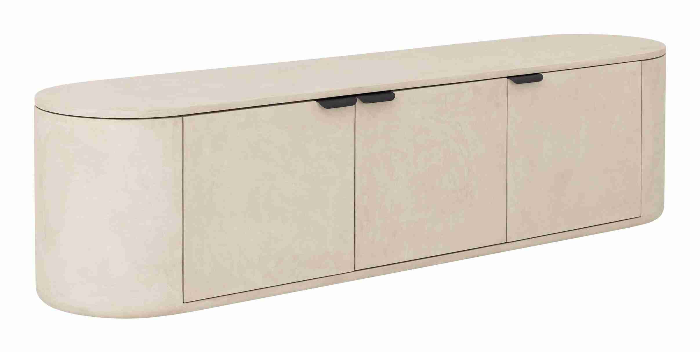 DTP Home Zwevend TV-meubel Scala Mortex, 170cm - Sand