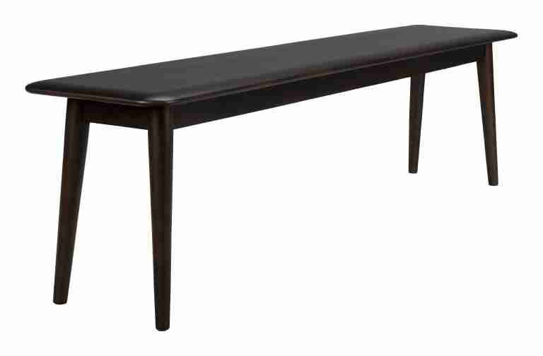 Dutchbone Bankje Elroy Hout, 160cm - Bruin
