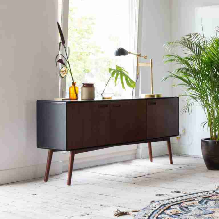 Dutchbone Dressoir Juju Walnoot, 150cm - Hout