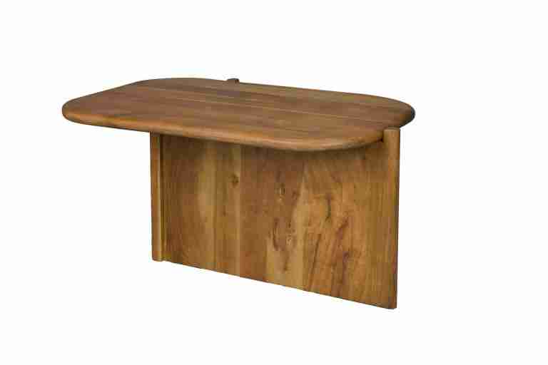 Dutchbone Salontafel Feller Mangohout, 75 x 50cm - Bruin