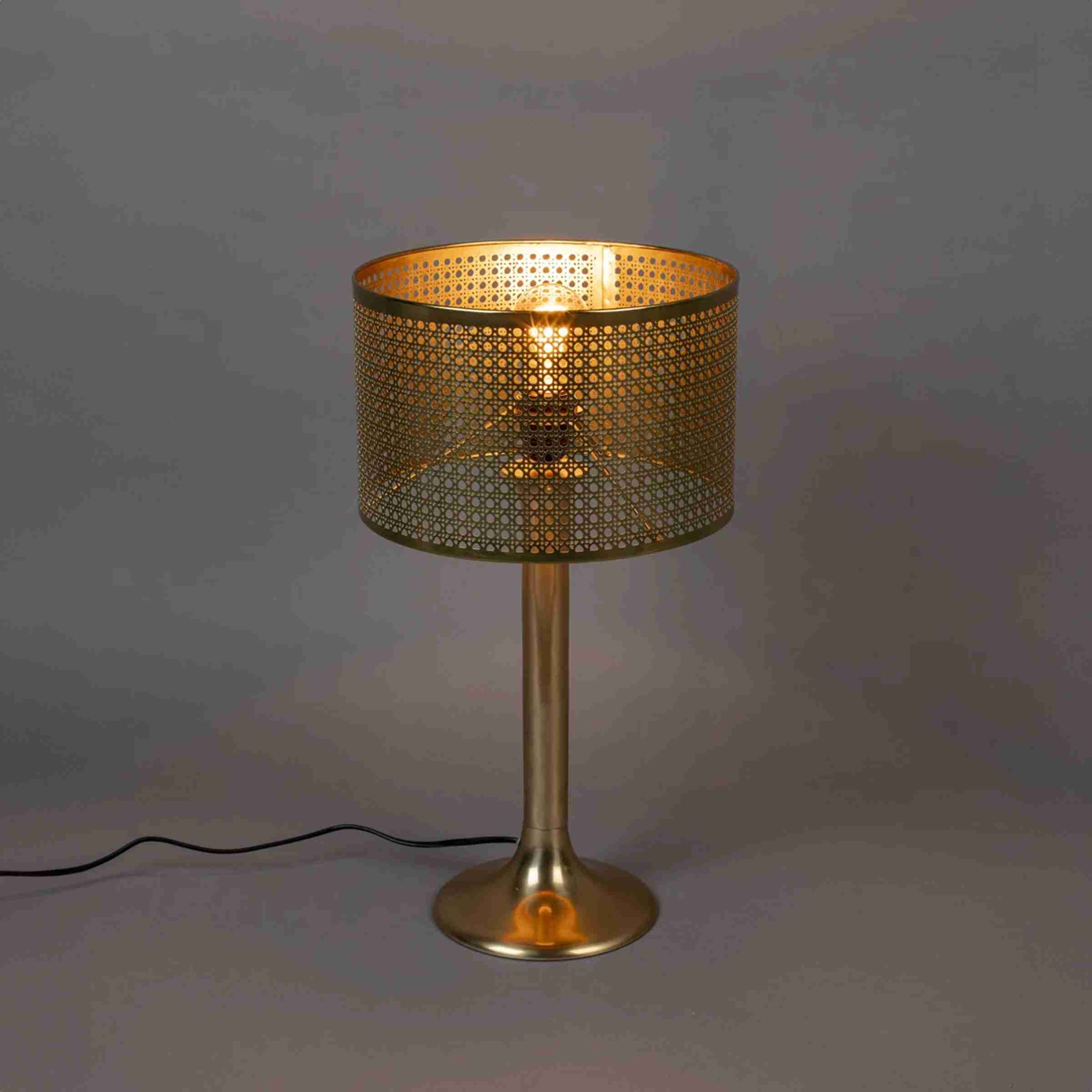 Dutchbone Tafellamp Barun, 51cm - Goud