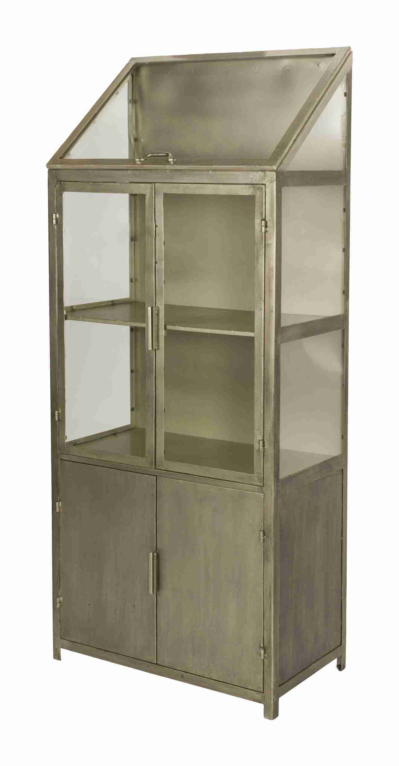 Dutchbone Vitrinekast Monviso 151 x 64cm - Goud