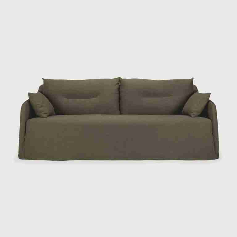 Ethnicraft 2-zits Bank Weave - Groen