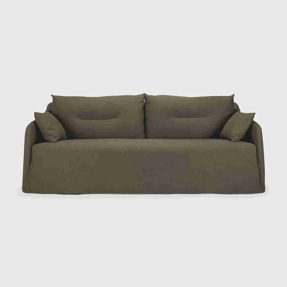 Ethnicraft 2-zits Bank Weave - Groen