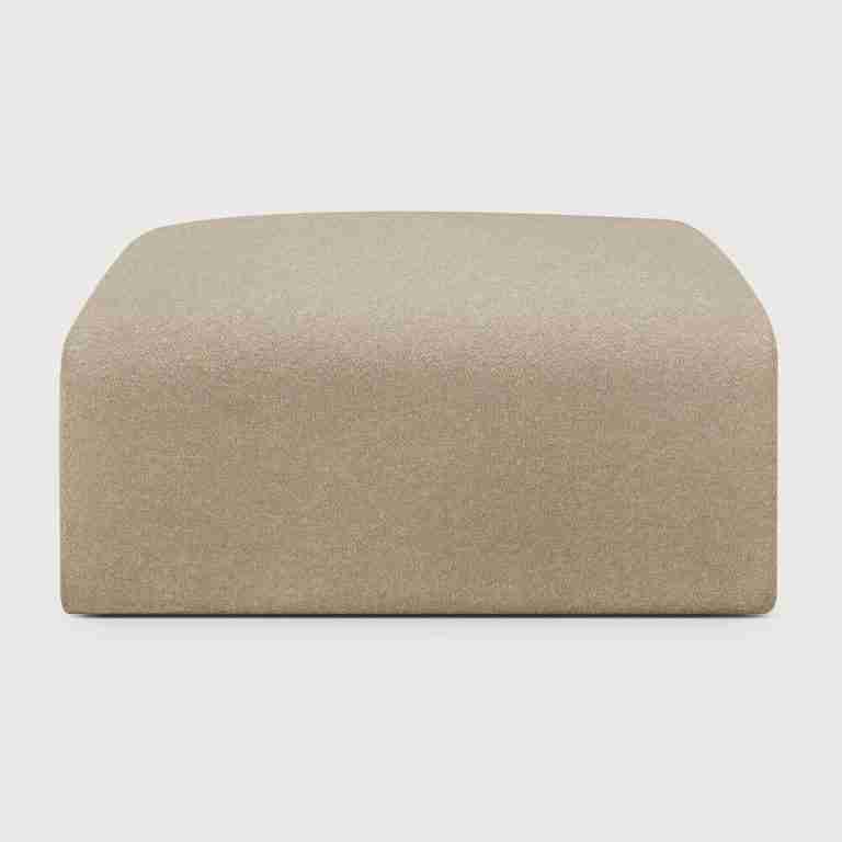 Ethnicraft Bulky Voetbank - Almond