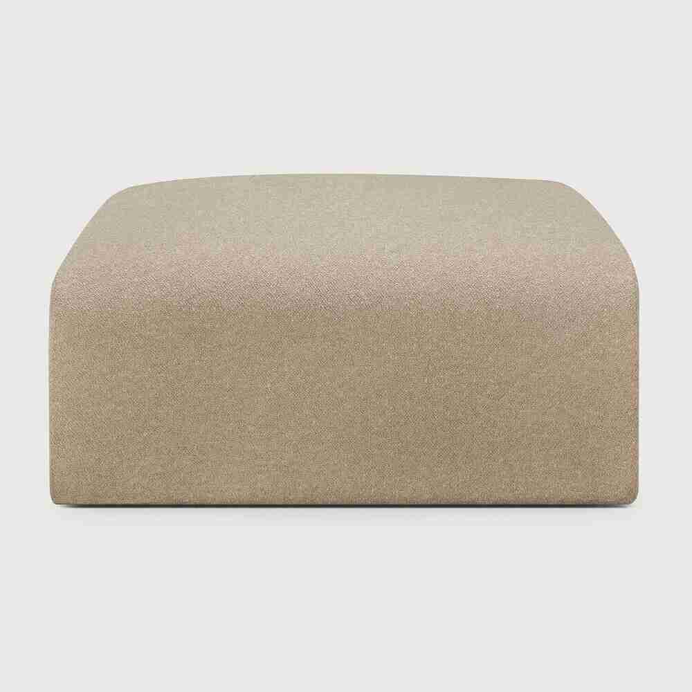Ethnicraft Bulky Voetbank - Almond