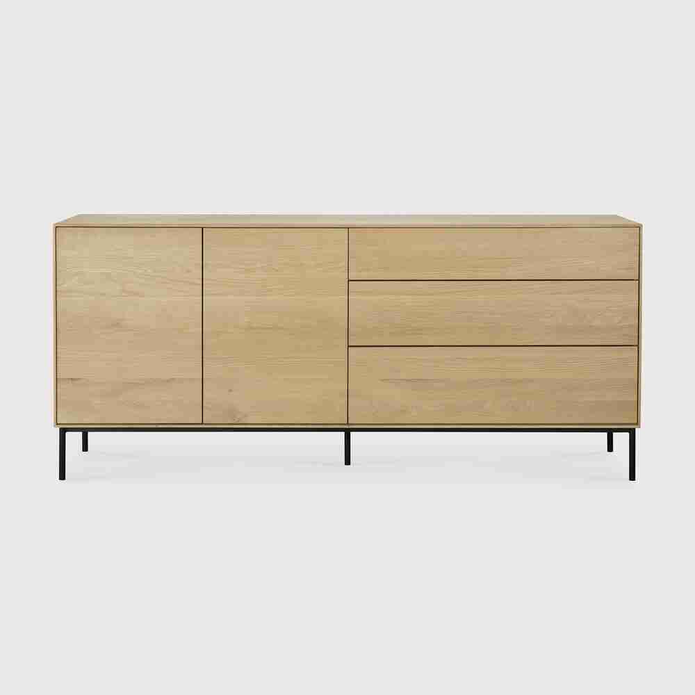 Ethnicraft Dressoir Whitebird Gevernist Eikenhout, 180cm - Naturel