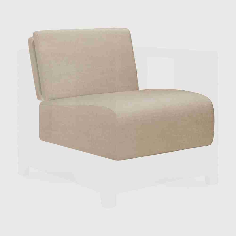 Ethnicraft Fauteuil Roan Kussen Zonder Frame - Flax