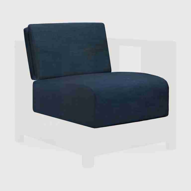 Ethnicraft Fauteuil Roan Kussen Zonder Frame - Ink
