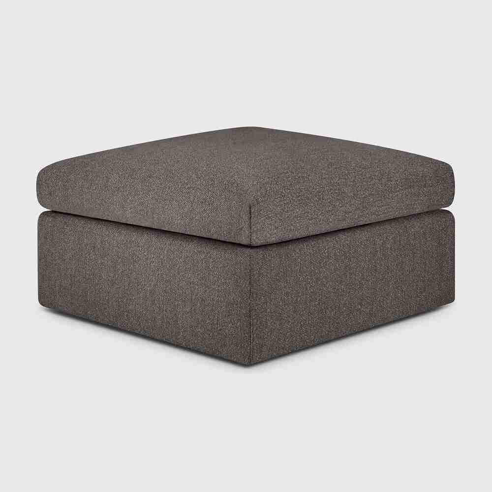 Ethnicraft Hocker Mellow 80 x 80cm - Granite