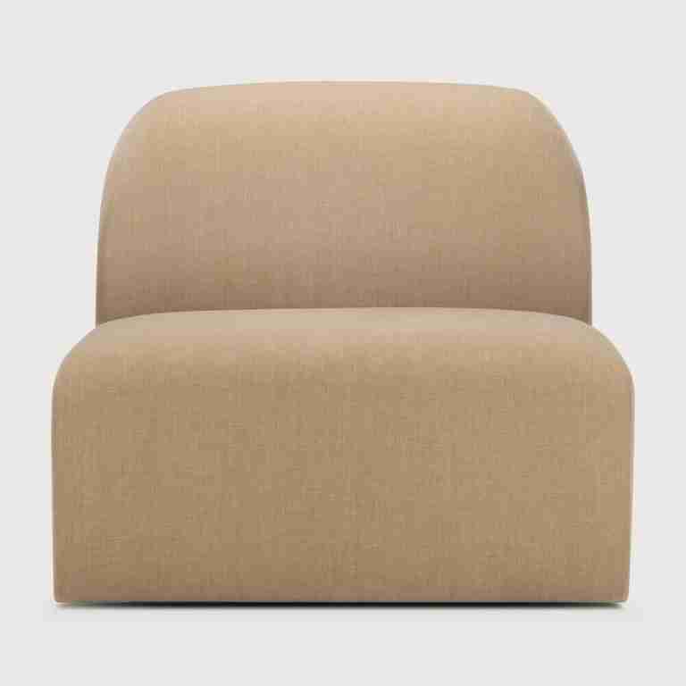 Ethnicraft Modulaire Bank Bulky 1-zits - Light Sepia