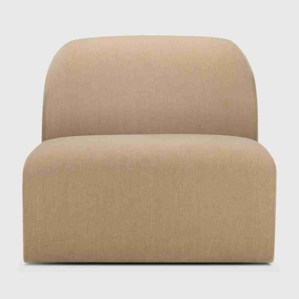 Ethnicraft Modulaire Bank Bulky 1-zits - Light Sepia