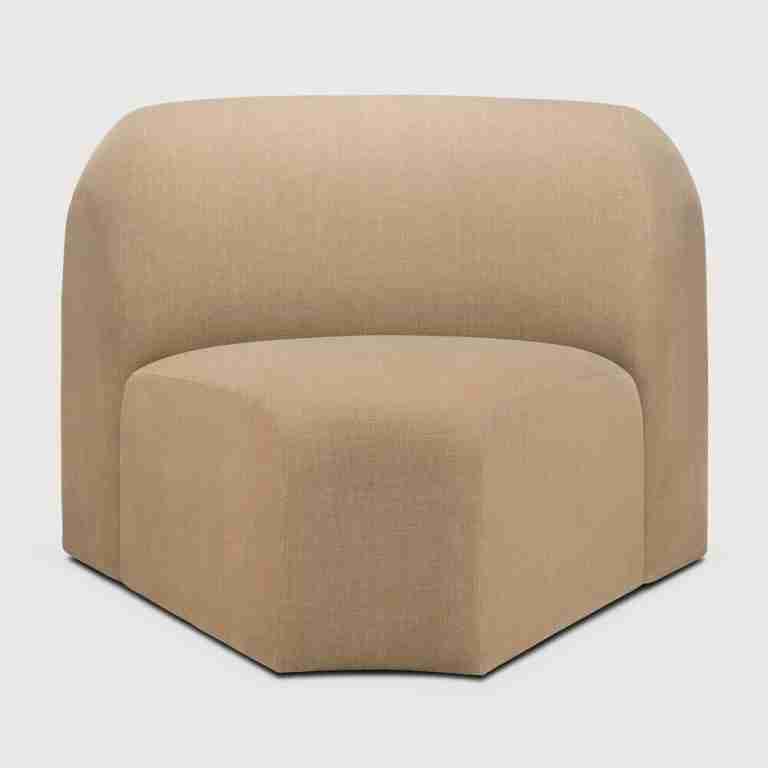 Ethnicraft Modulaire Bank Bulky Hoek 45¬∞ - Light Sepia