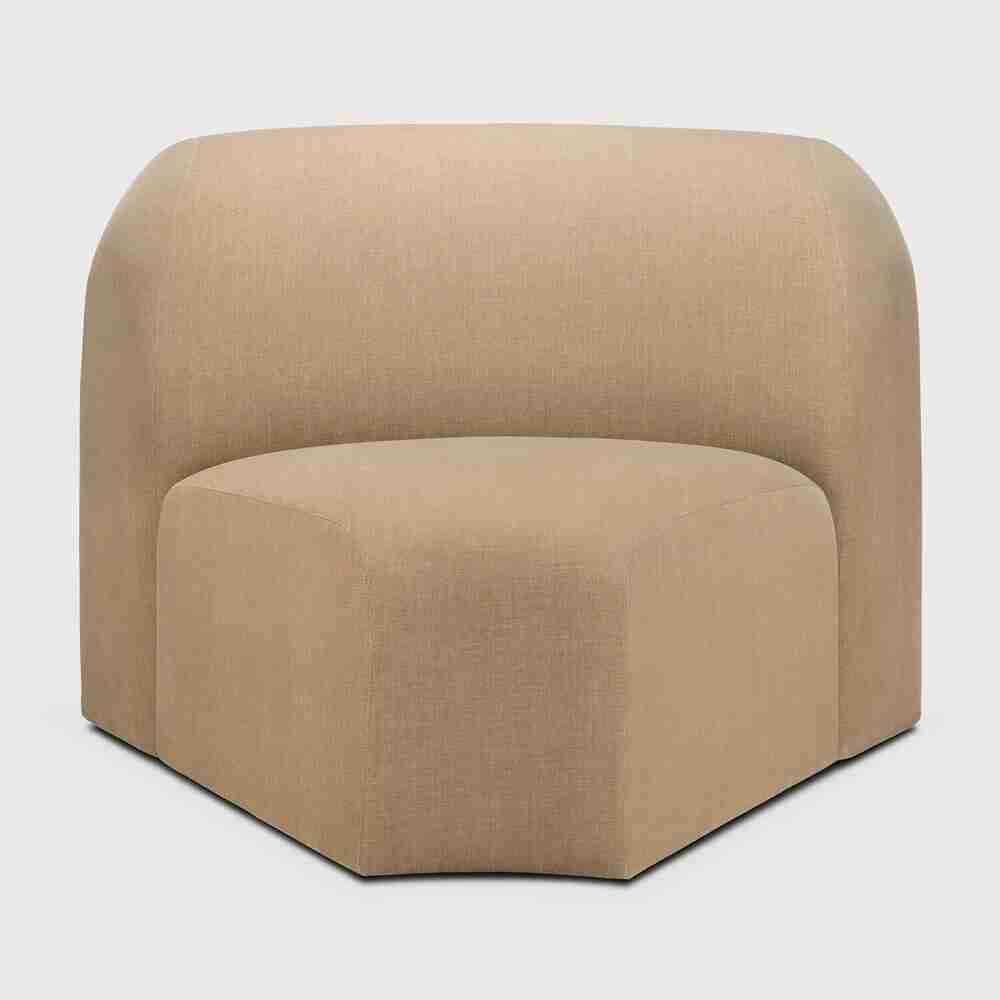Ethnicraft Modulaire Bank Bulky Hoek 45¬∞ - Light Sepia