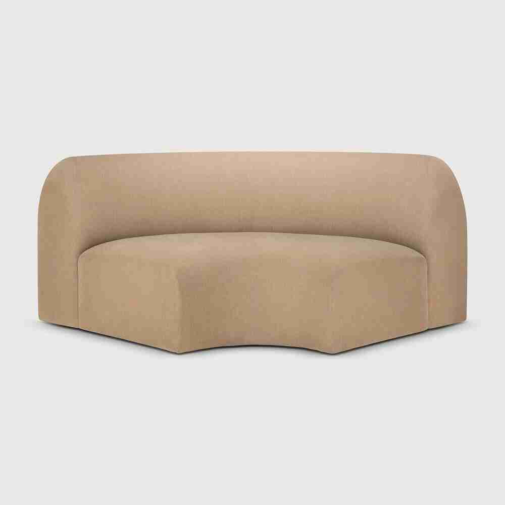 Ethnicraft Modulaire Bank Bulky Hoek 90¬∞ - Light Sepia