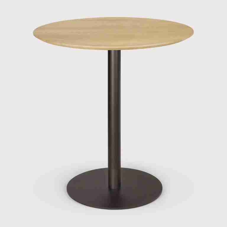 Ethnicraft Ronde Bistrotafel Blend 70cm - Naturel