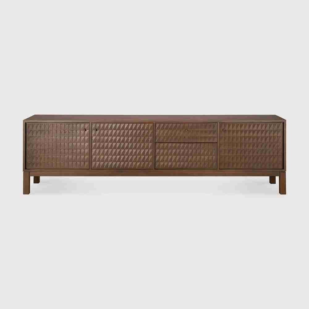 Ethnicraft Tv-meubel Sono Teak 212cm - Light Brown