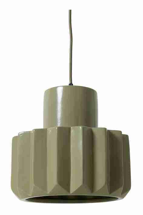 HKliving Hanglamp Stellar Keramiek, √ò27cm - Sage
