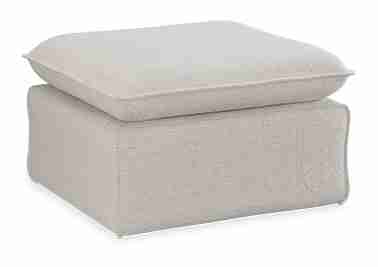 HKliving Hocker Nomad Cosy stof - Beige