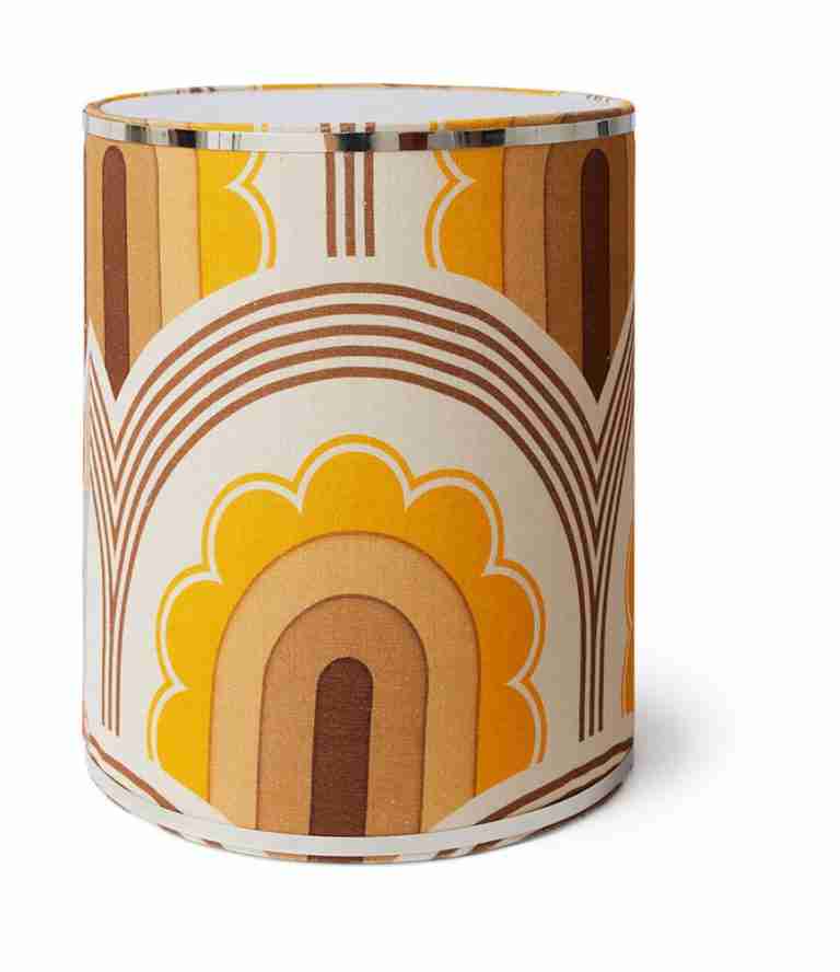 HKliving Lampenkap Motif √ò38cm - Geel