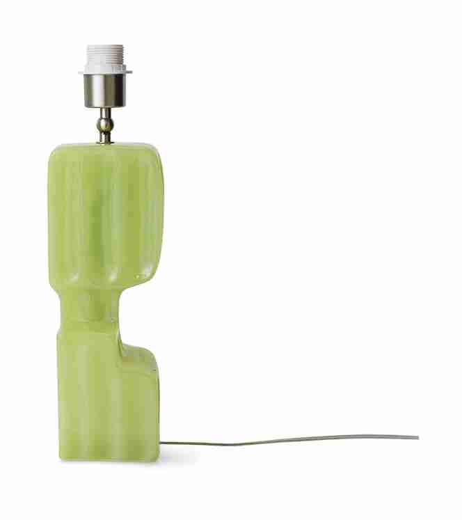 HKliving Lampvoet Column 43cm - Lime (excl. kap)