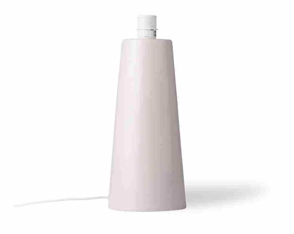 HKliving Lampvoet Cone Keramiek, 40cm - Skin (excl. kap)