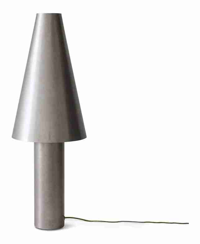 HKliving Tafellamp Metal 71cm - Zilver