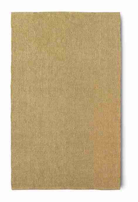 HKliving Vloerkleed Jute Rug Jute, 150 x 240cm - Mosterdgeel