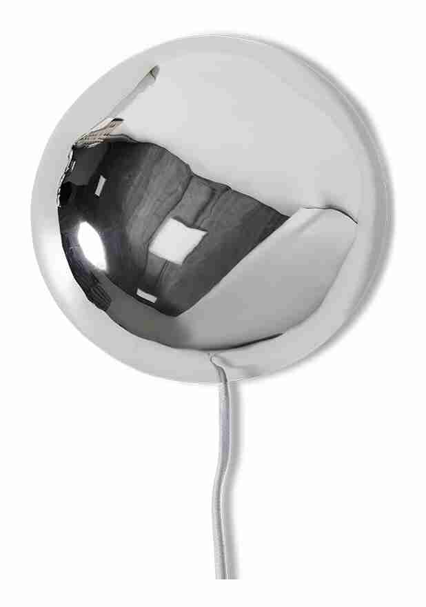HKliving Wandlamp Orb 19cm - Chroom