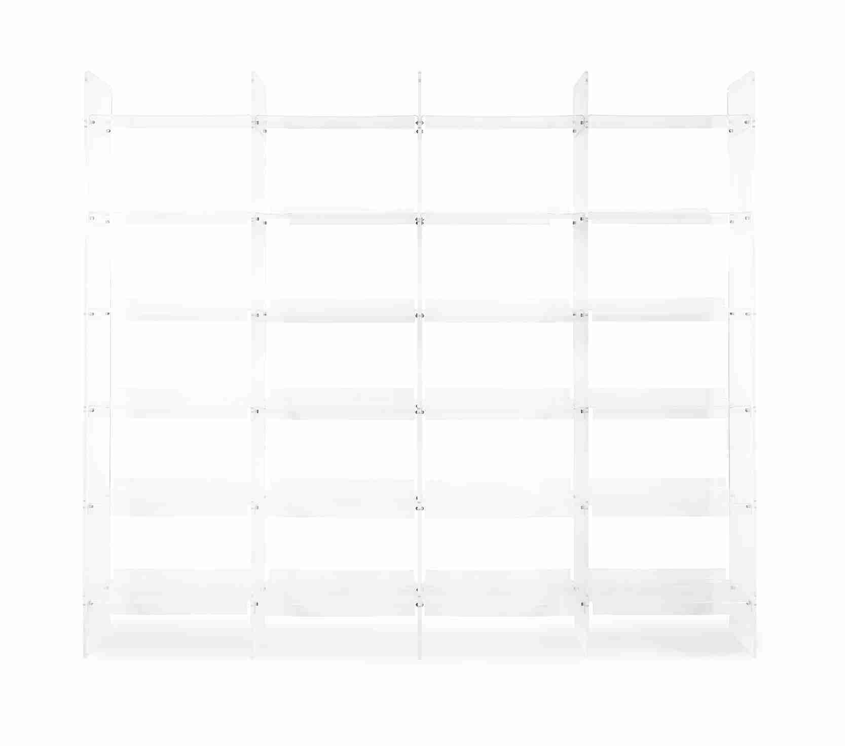 HKliving Wandrek Acrylic 272 x 240cm - Transparant