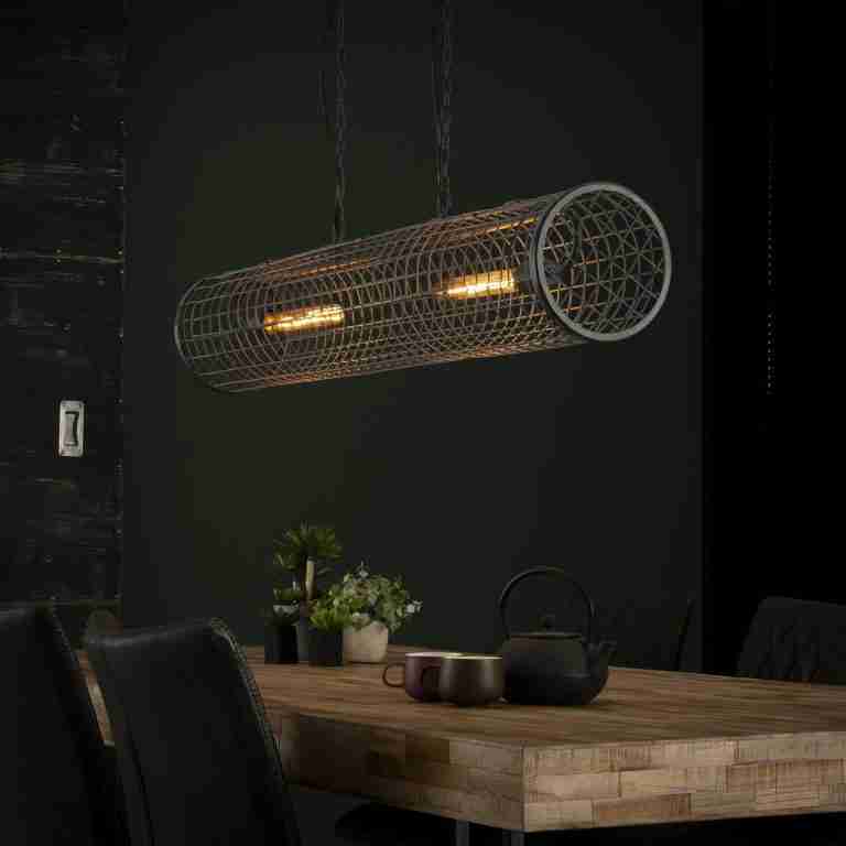 Hanglamp Christy 2-lamps - Slate Grey