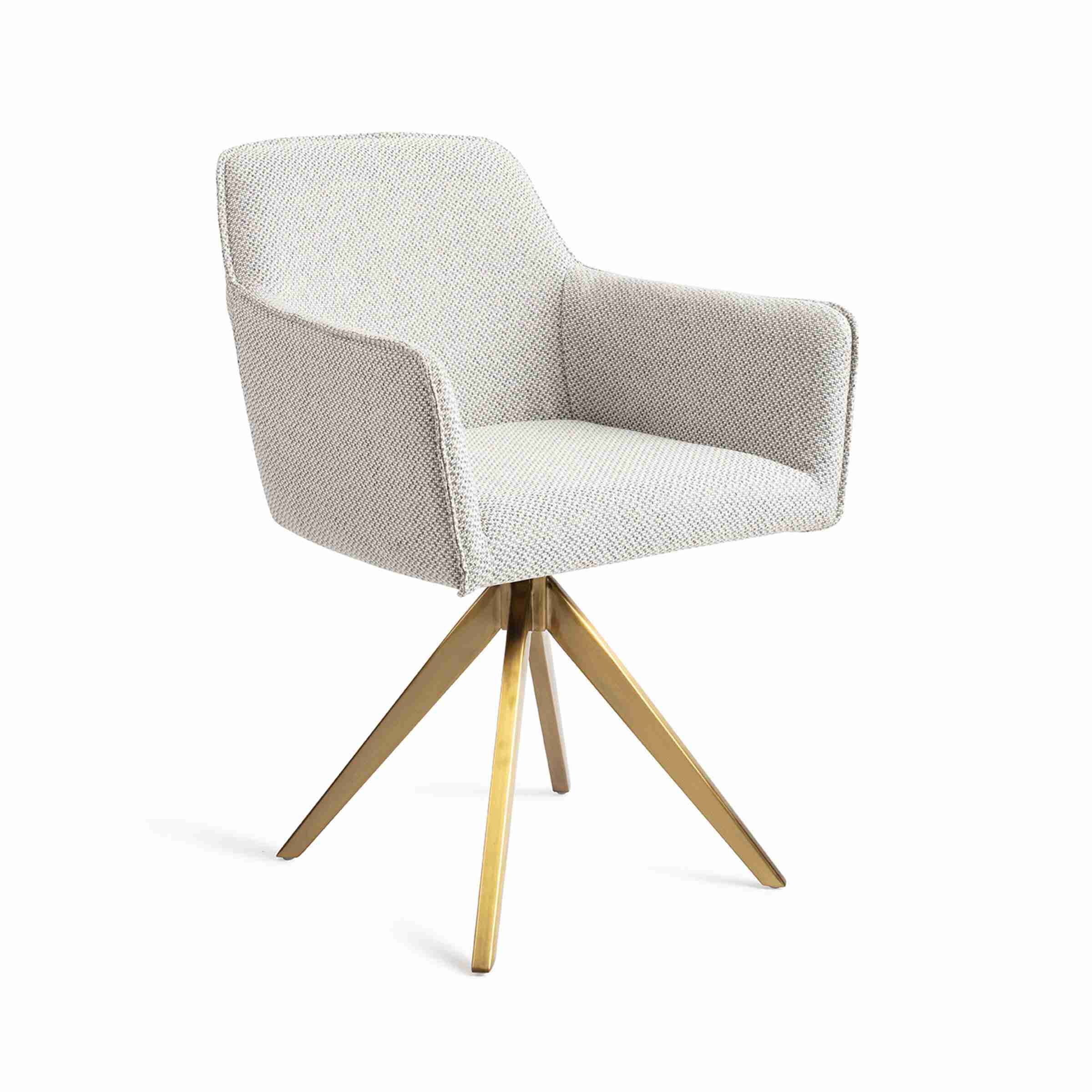 Jesper Home Eetkamerstoel Hofu Turn Gold - Checkers Charm