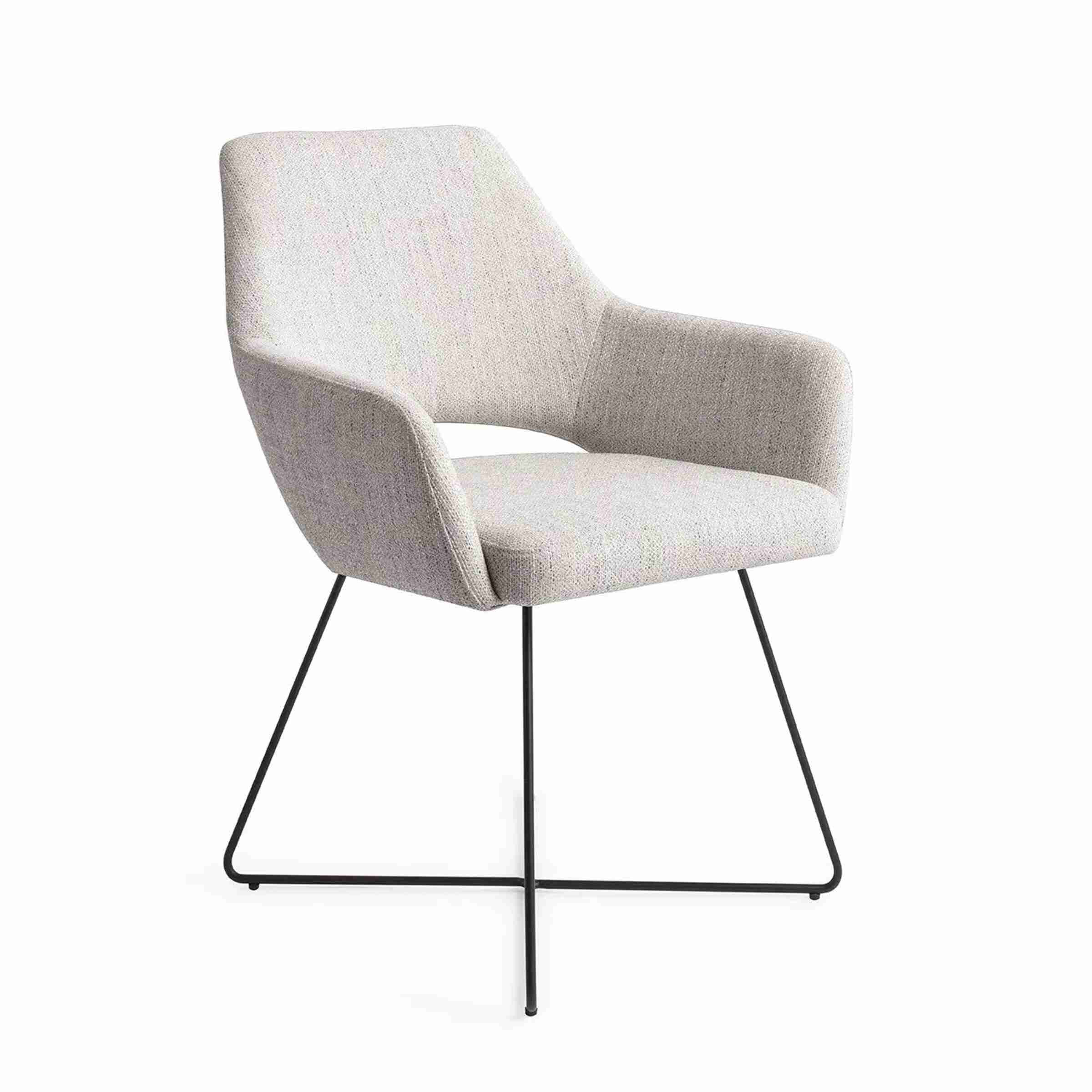 Jesper Home Eetkamerstoel Yanai Cross Black - Pigeon