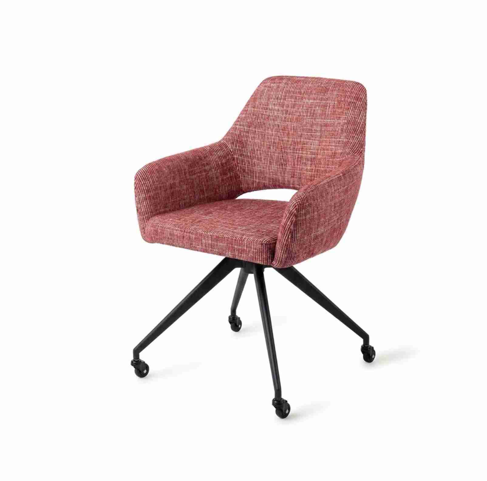 Jesper Home Eetkamerstoel Yanai Glide Black - Berry Bars