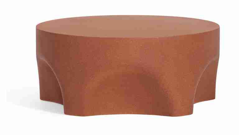 Jesper Home Ronde Salontafel Kamo Terracotta, 70cm - Bruin